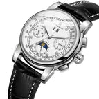 New Forsining Design Women's Fashion Casual Multi-Functional Shanghai Movement Automatic Mechanical men casual Watch SLZe259
