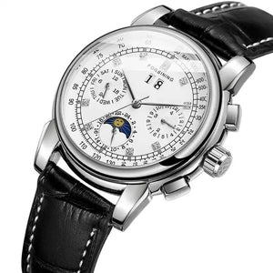 New Forsining Design Women's Fashion Casual Multi-Functional Shanghai Movement Automatic Mechanical men casual Watch SLZe259