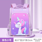New Primary School Student Boy and Girl Schoolbag Cartoon Cute One-Piece All-Open Children's Backpack 5623