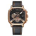 Men's watch high-end square watch men's luminous waterproof men's watch quartz watch A8253G