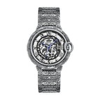 ONOLA ON3813 classic fashion retro men's large plate gold watch steel strap watch men's