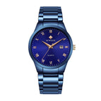 WWOOR 8830 Top Brand Fansion Men Stainless Steel 5ATM Waterproof Sports Watches