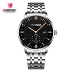 CHENXI Hot Fashion Couple Watch 060A Small Three-Pin Dial Calendar Women's waterproof Wrist Casual Watch CX-060A