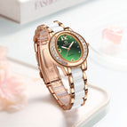 SENO watch 2022 new temperament atmosphere fashion oval watch women's temperament trend diamond-encrusted women's watch s035