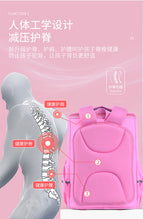 New Waterproof Primary School Student Schoolbag Integrated High Quality Spine Protection Children Backpack Boy and Girl