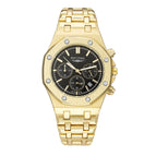 PINTIME Multi-Functional Men's Quartz 6-Pin Business fashion calendar waterproof men Watch 1473