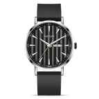 Megir Men's Watch Fashion Simple Double Calendar Waterproof Silicone Watch men Quartz Watch 1081