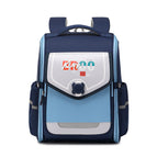 New Primary School Student SchoolBag Lightweight Burden Alleviation Spine Protection Integrated Full Open Children Men's Backpack