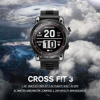 NORTH EDGE v Sport smart wateches GPS watch AMOLED screen compass barometer altimeter 50m waterproof S