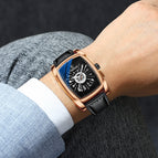 CHENXI Men's Watch Automatic Mechanical Watch Douyin hot sale Square Hollow Mechanical Watch 8809