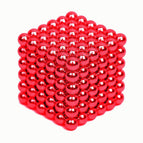 5mm 216 PCS DIY Educational toys set Magnet Balls color buck ball