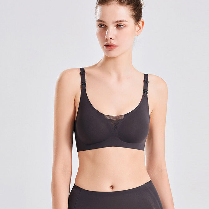 Nursing Bra Pregnant Women's Bra Underwear Thin Spring and Summer New Breastfeeding Bra Pregnant maternity Bra comfortable W119