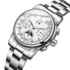 New Forsining Design Women's Fashion Casual Multi-Functional Shanghai Movement Automatic Mechanical Watch SLZe258