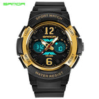 SANDA 757 Chrildred'sTop Sports Watches Women Waterproof  Chronograph Alarm Watch boy girl watch student watches