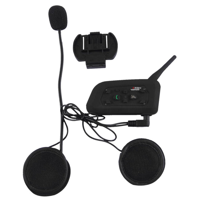 Original Vnetphone v6 V6-1200m Motorcycle Helmet Intercom Bluetooth Interphone waterproof 830Mah Waterproof