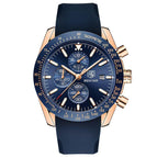 Benyar Men's Quartz Watch Multifunctional Waterproof Sports Fashion Trend Men's Watch Silicone Watch 5140