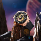 ONOLA ON3834 2023 New watch for men Automatic Mechanical Watch Men's Fashion Multi-Color Silicone Waterproof Watch