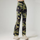 New Arrival Yoga pants Women's Quick-Drying Printing Yoga Pants Sports and Fitness Running Bootcut legging Slimming YC024
