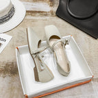 Sandals 2022 new fashion sandals women's hollow flat bottom square toe single shoes women's A168-6