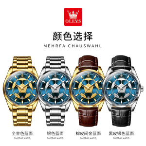 OLEVS Watch Men fashion Simple Calendar waterproof quartz casual men watch 9949
