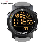NORTH EDGE Lakers Heart Rate Waterproof Swimming Bluetooth Calorie Consumption Smart Tactical Watch black