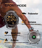 NORTH EDGE smart sports metal watch heart rate waterproof swimming bluetooth watches calorie consumption tactical  male watch.
