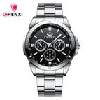 CHENXI Waterproof Watch Women's Watch Student Watch Couple Watch lady Quartz Watch CX-019A Steel