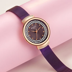 Wallis Fashion Watch Gypsophila Diamond Ladies Watch Milan Mesh Belt Quartz Watch Waterproof Watch Women S530