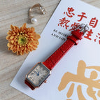 2022 GOGOEY New square Roman scale simple leisure belt WATCH QUARTZ student small women's watch Tiktok