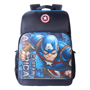 Marvel children's schoolbag primary school students lightweight large-capacity ridge guard to reduce the burden of men's backpack