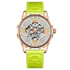 ONOLA ON3833 2023 new men and women watch Fashion New Four-Leaf Clover Automatic Mechanical Watch Waterproof Tape Strap Live watch