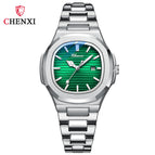Chenxi Hot Selling Product Steel Watch Couple Luminous Waterproof Simple Fashion Business Calendar Men's and Women's Quartz Watches CX-8222