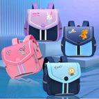 New Cartoon Children's Backpack Horizontal Burden Relief Spine Protection Primary School Student Schoolbag BG6818