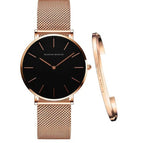 Hannah Martin women's watch  waterproof quartz watch women's watch 36mm simple strap bracelet DW women's watch hm-cc36Japanese movement woven mesh belt waterproof quartz watch women's watch 36mm simple belt bracelet dw ladies watch HM-CC36