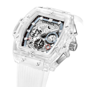 ONOLA Fashion New Transparent Shell Multifunctional Luminous Men's Watch Popular Net Red Men's Watch