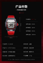 New Kimsdun Fashion Barrel-Shaped Watch Quartz Watch Men's Casual waterprooof Watch K2010B
