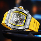 Onola Stylish and Versatile Automatic Mechanical Men's Watch Waterproof Tape Watch Men