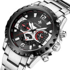 WWOOR Business Casual Men's Watch Steel Belt Quartz Watrproof Watch Hot Selling Men's Watch 8880