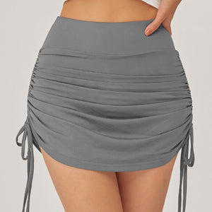 2021 new yoga clothes shorts skirt sports fitness running anti light Yoga short skirt sports hot skirt qd53