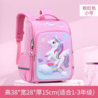 New Primary School Student Schoolbag boy and girl Cartoon Cute Schoolbag for Children One-Piece Open Backpack 5630