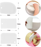 70 in one Cake Decorating Kits Supplies with Cake Turntable 12 Numbered Cake Decorating Tips 2 Icing Spatula 3 Icing Smoother, 2 Silicone Piping Bag 50 Disposable Pastry Bags and 1 Coupler