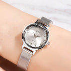GEDI Women's watch small dial fashion simple retro bracelet think special waterproof elegant lady watch 6323