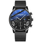 KIMSDUN new moon phase star men's watch student fashion trend multi-functional quartz watch waterproof men's watch K-1875B