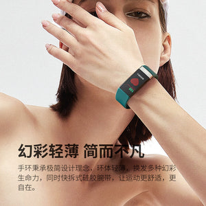 Dido F3 Burst Smart Bracelet Real-time Heart Rate, ECG and Blood Pressure Monitoring Waterproof Pedometer