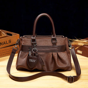 2021 new female bag retro style portable messenger cloud large-capacity female bag 276
