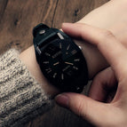 Women's Rhinestone Watch Girls Retro Leather-Belt Watch All-Match Quartz Watch Fashion Trend lady casual watch 2068