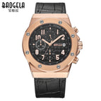 BAOGELA watch sports fashon men's watch luminous silicone men's quartz watch 1805