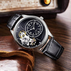 MEGIR Men's Watch Waterproof Skeleton Fashion Trend Men's Watch Explosive Watch Quartz Men's Watch 2017G