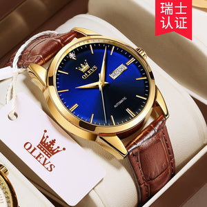 OLEVS Men's watch Mechanical Watch Men's Automatic Fashion Business Waterproof Men's Watch 6629 men