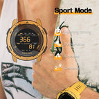 NORTH EDGE MARS Watch For Men Original Waterproof 50M Digital Outdoor Sport Smart Male Watches